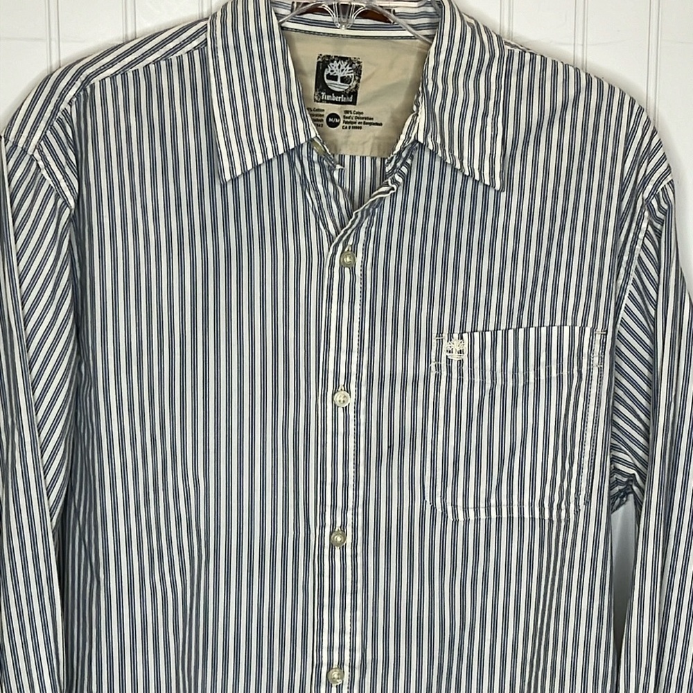 Timberland Button Up Cotton Shirt Size Mens Medium